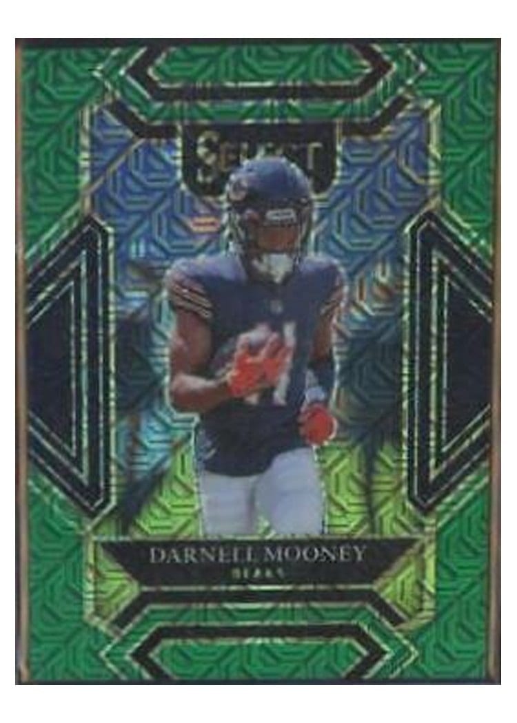 2021 Panini Select Base Set Darnell Mooney Green #208 card
