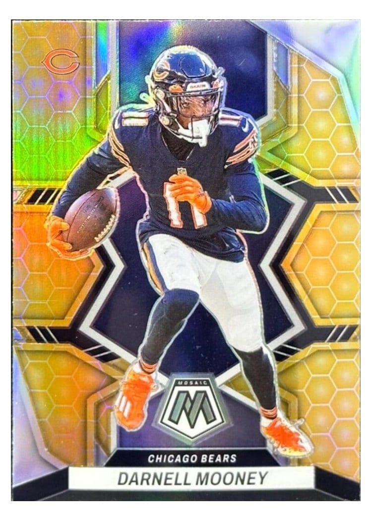2022 Panini Mosaic Base Set Darnell Mooney #35 card