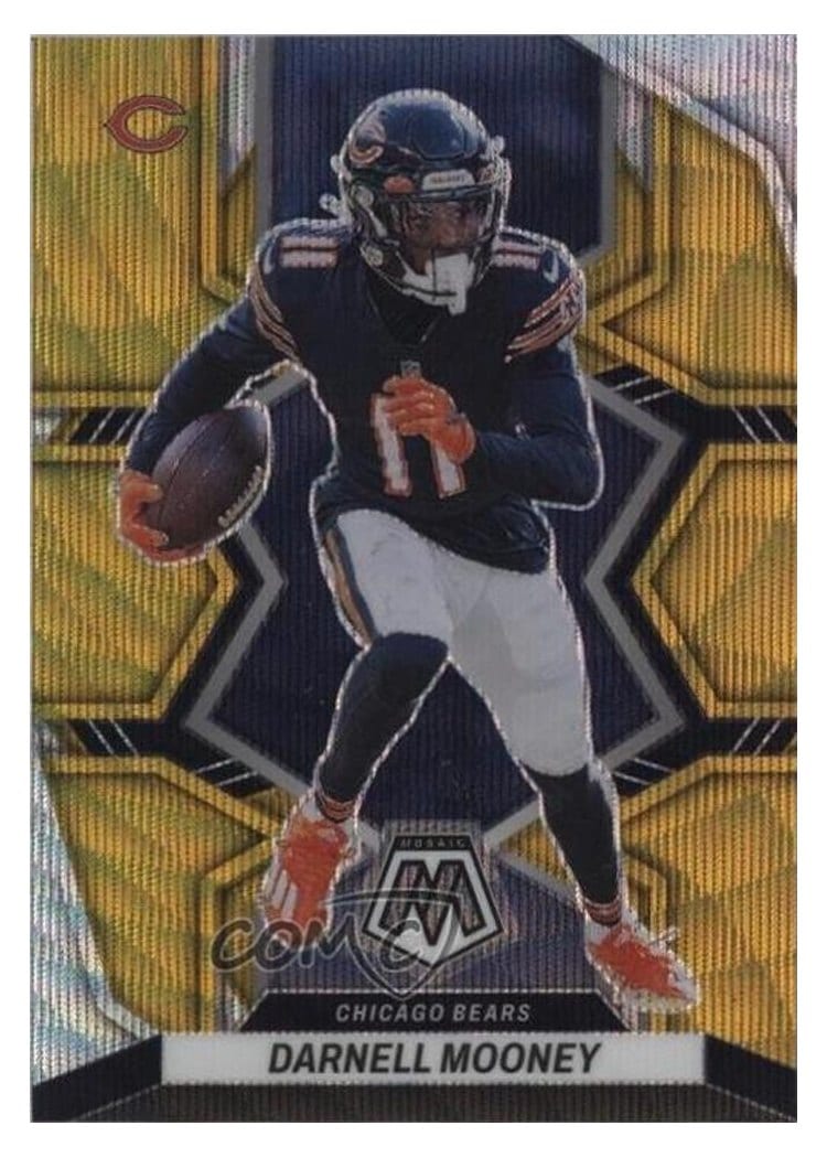 2022 Panini Mosaic Base Set Darnell Mooney #35 card