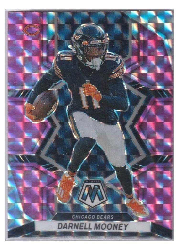 2022 Panini Mosaic Base Set Darnell Mooney #35 card