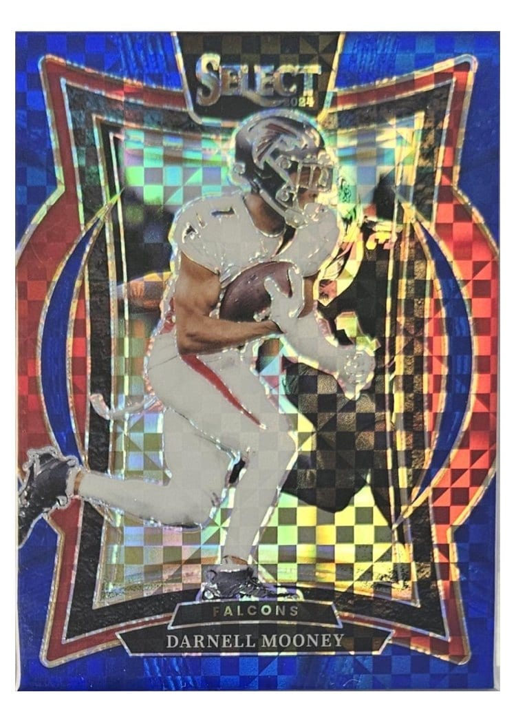 2024 Panini Select Base Set Darnell Mooney Blue Prizm #44 card