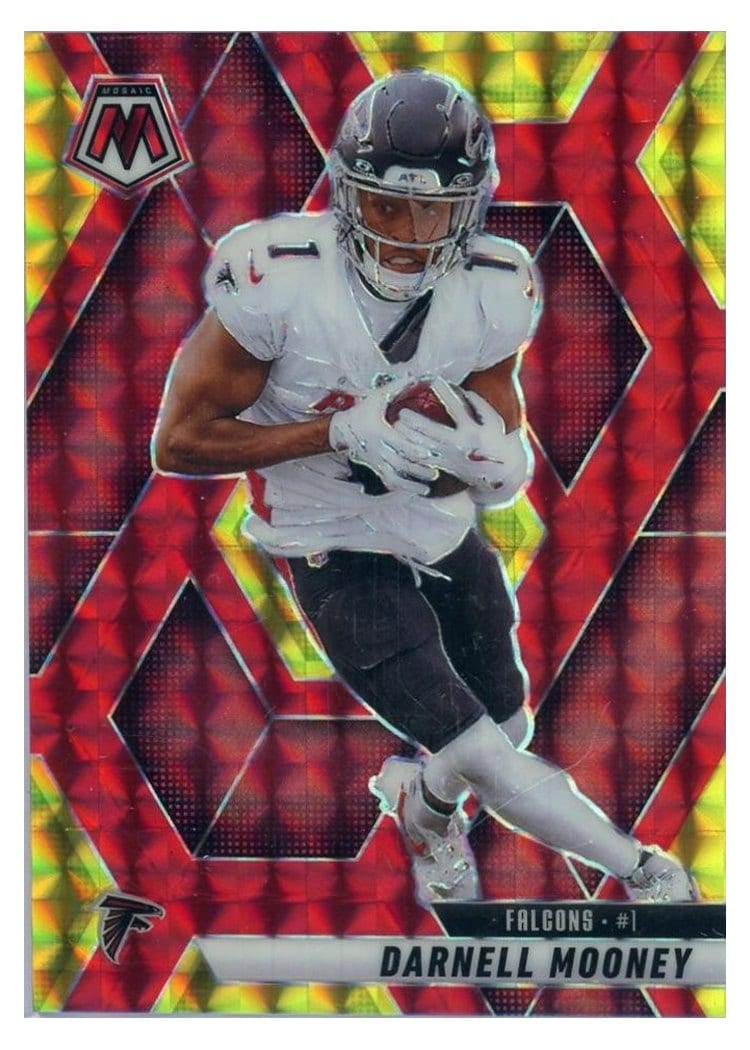 2025 Panini Mosaic Base Set Darnell Mooney #25 card