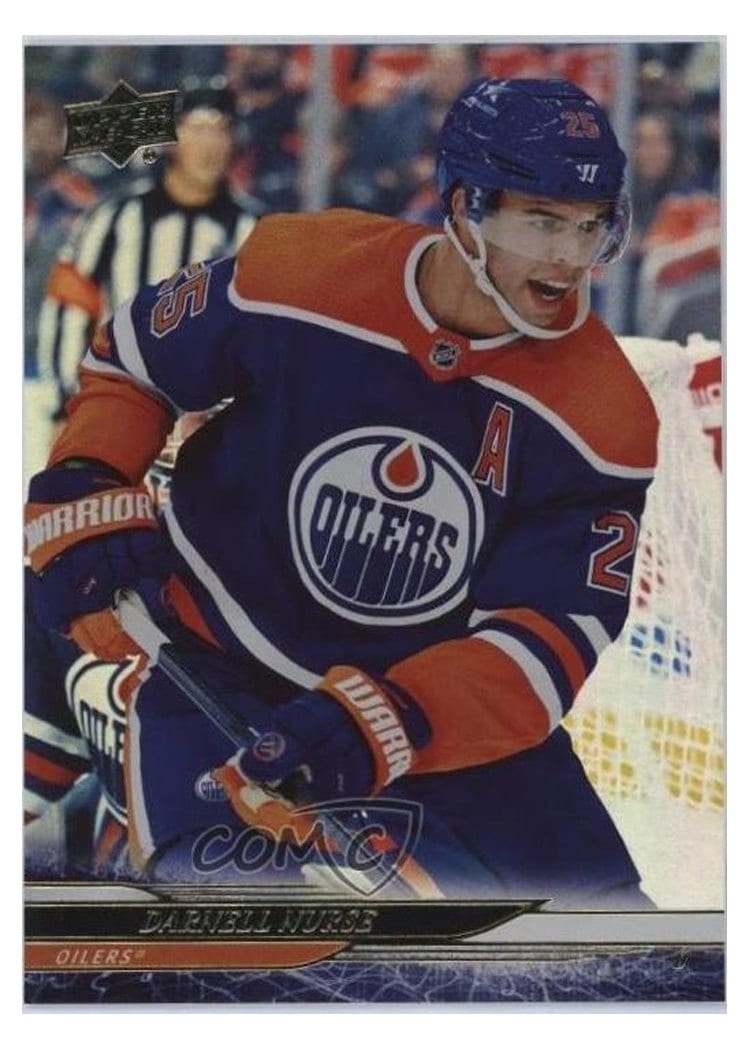 2024-25 Upper Deck Base Set Darnell Nurse Silver Foil #76 card
