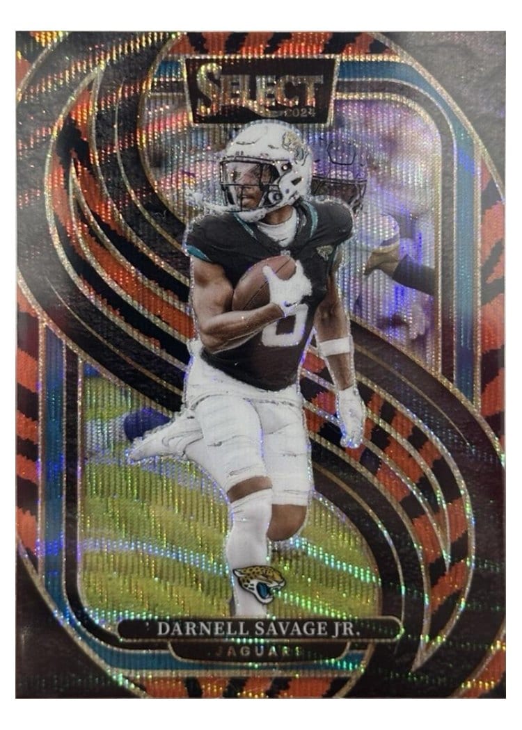 2024 Panini Select Base Set Darnell Savage Jr. Tiger Prizm #144