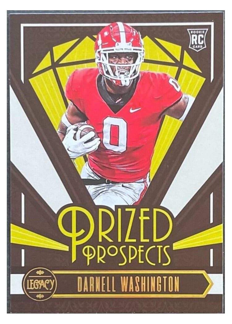 2023 Panini Legacy Prized Prospects Darnell Washington #PP-5 card