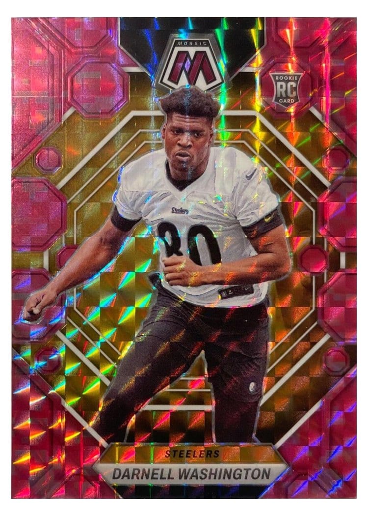 2023 Panini Mosaic Base Set Darnell Washington #306 card
