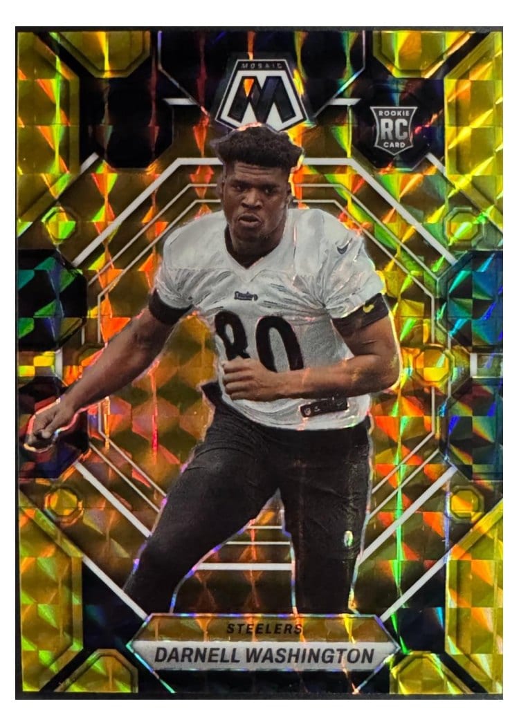 2023 Panini Mosaic Base Set Darnell Washington #306 card