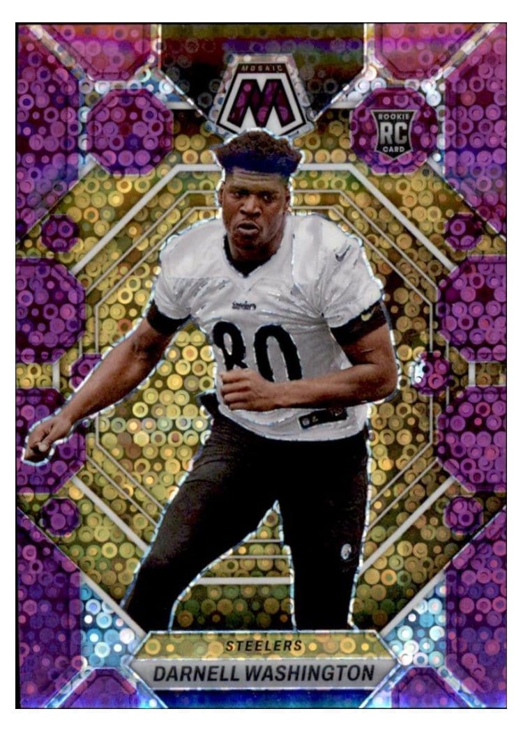 2023 Panini Mosaic Base Set Darnell Washington #306 card