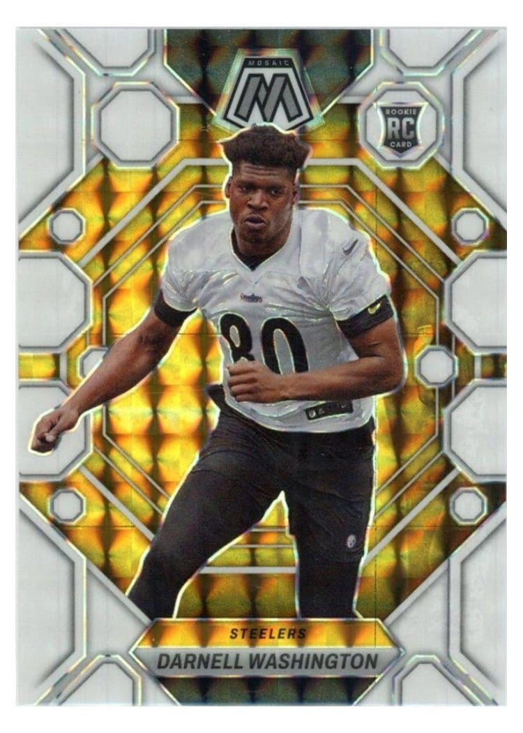 2023 Panini Mosaic Base Set Darnell Washington #306 card