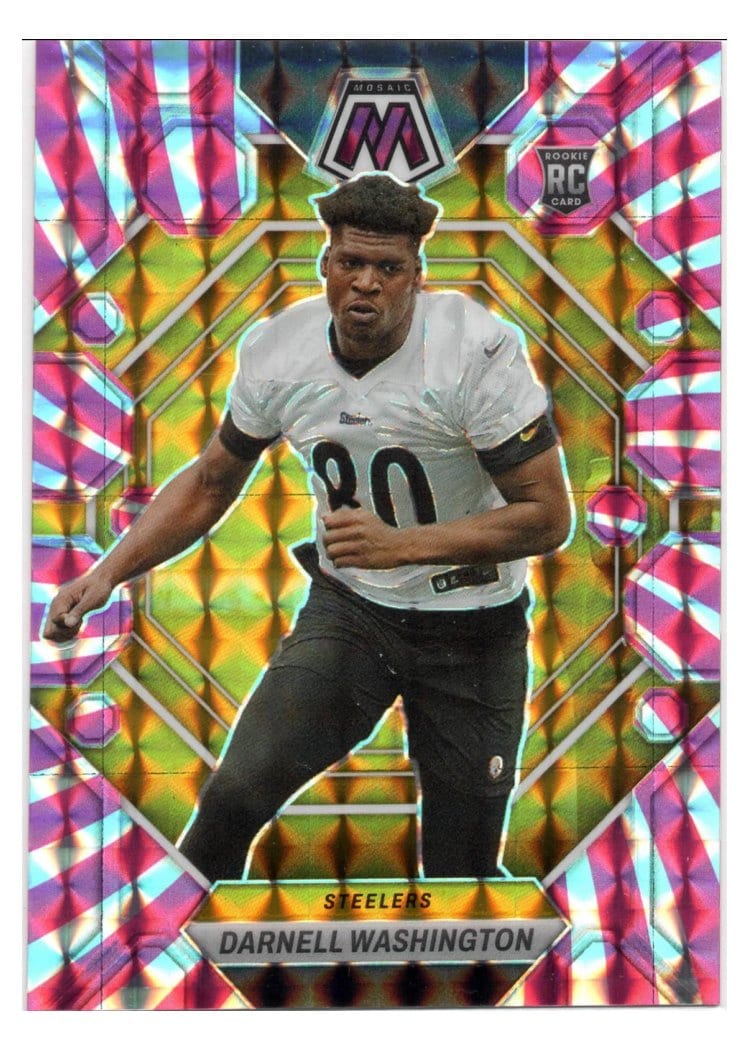 2023 Panini Mosaic Base Set Darnell Washington #306 card