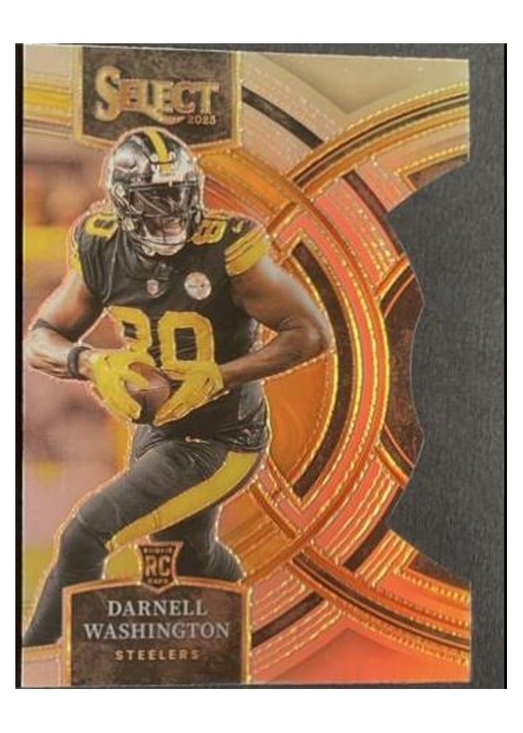2023 Panini Select Base Set Darnell Washington #130 card