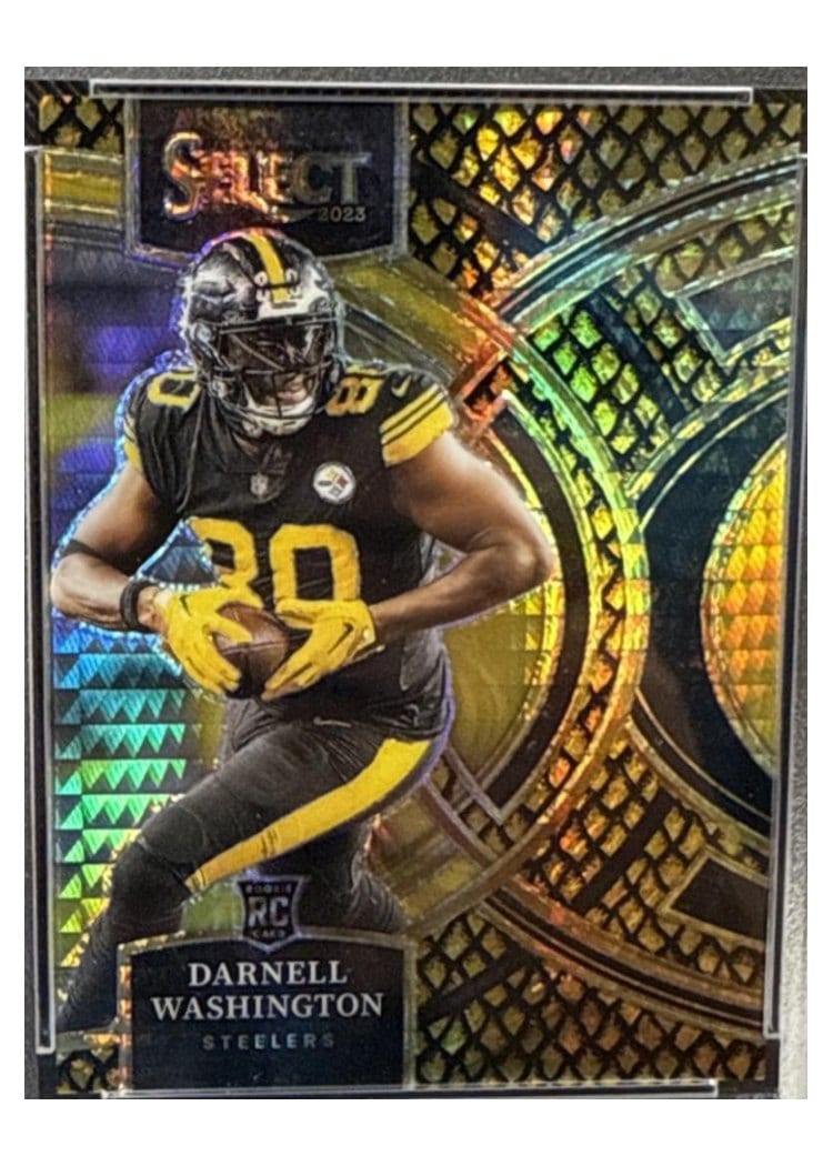 2023 Panini Select Base Set Darnell Washington #130 card