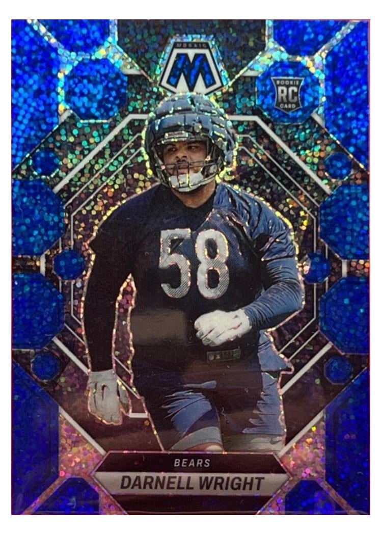 2023 Panini Mosaic Base Set Darnell Wright #307 card