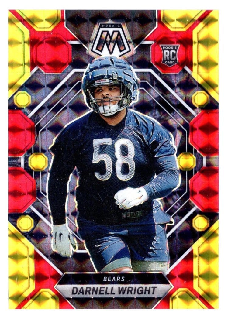 2023 Panini Mosaic Base Set Darnell Wright #307 card