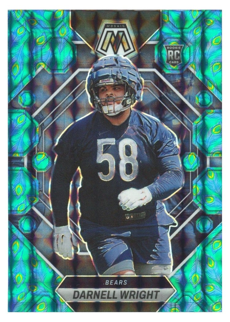 2023 Panini Mosaic Base Set Darnell Wright #307 card