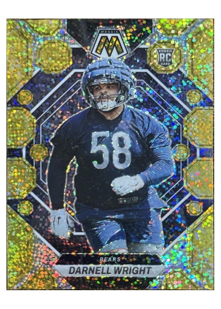 2023 Panini Mosaic Base Set Darnell Wright #307 card