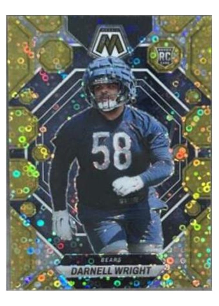 2023 Panini Mosaic Base Set Darnell Wright #307 card