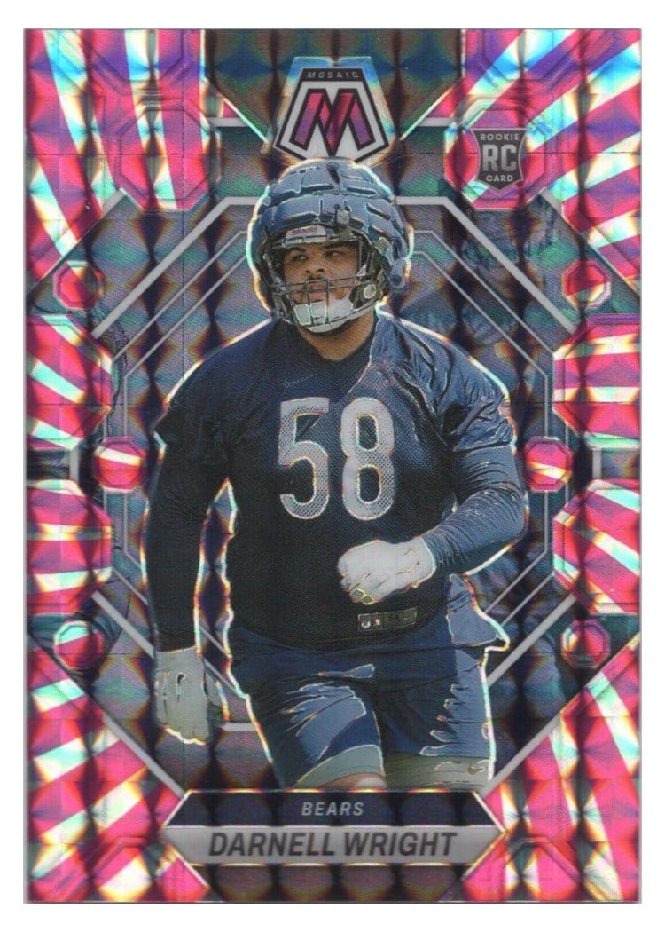 2023 Panini Mosaic Base Set Darnell Wright #307 card