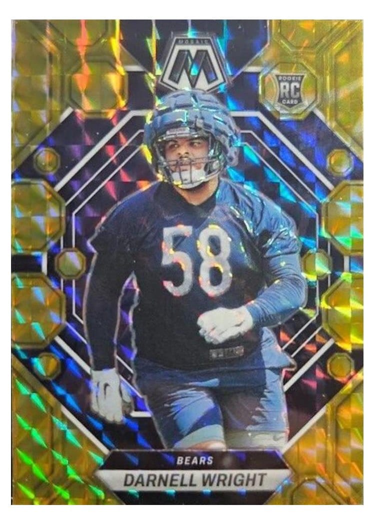 2023 Panini Mosaic Base Set Darnell Wright #307 card