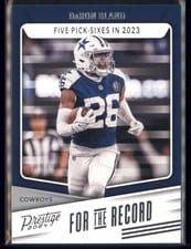 2024 Panini Prestige For the Record DaRon Bland #FR-DB card