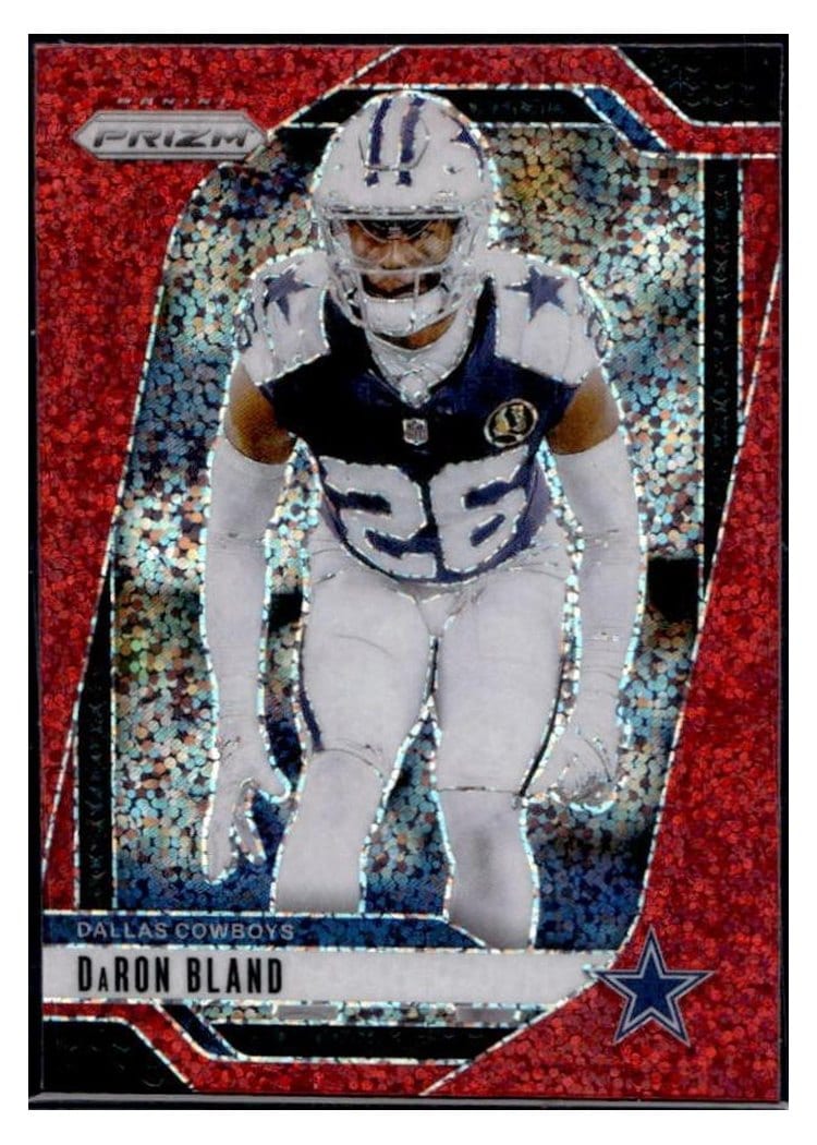 2024 Panini Prizm Base Set DaRon Bland Red Sparkle #78 card