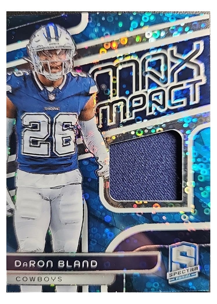 2024 Panini Spectra Max Impact Relics DaRon Bland #MI-DBD card