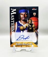 2024-25 Finest Masters Autographs DaRon Holmes II #MA-DHO card