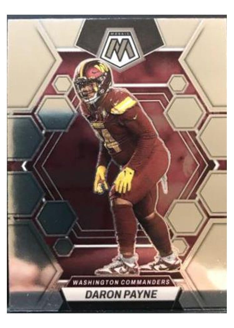 2023 Panini Mosaic Base Set Daron Payne #247 card