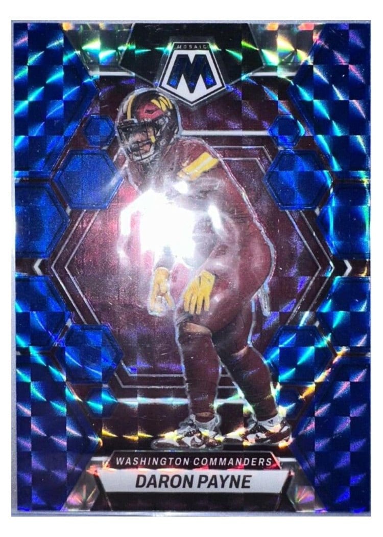 2023 Panini Mosaic Base Set Daron Payne #247 card
