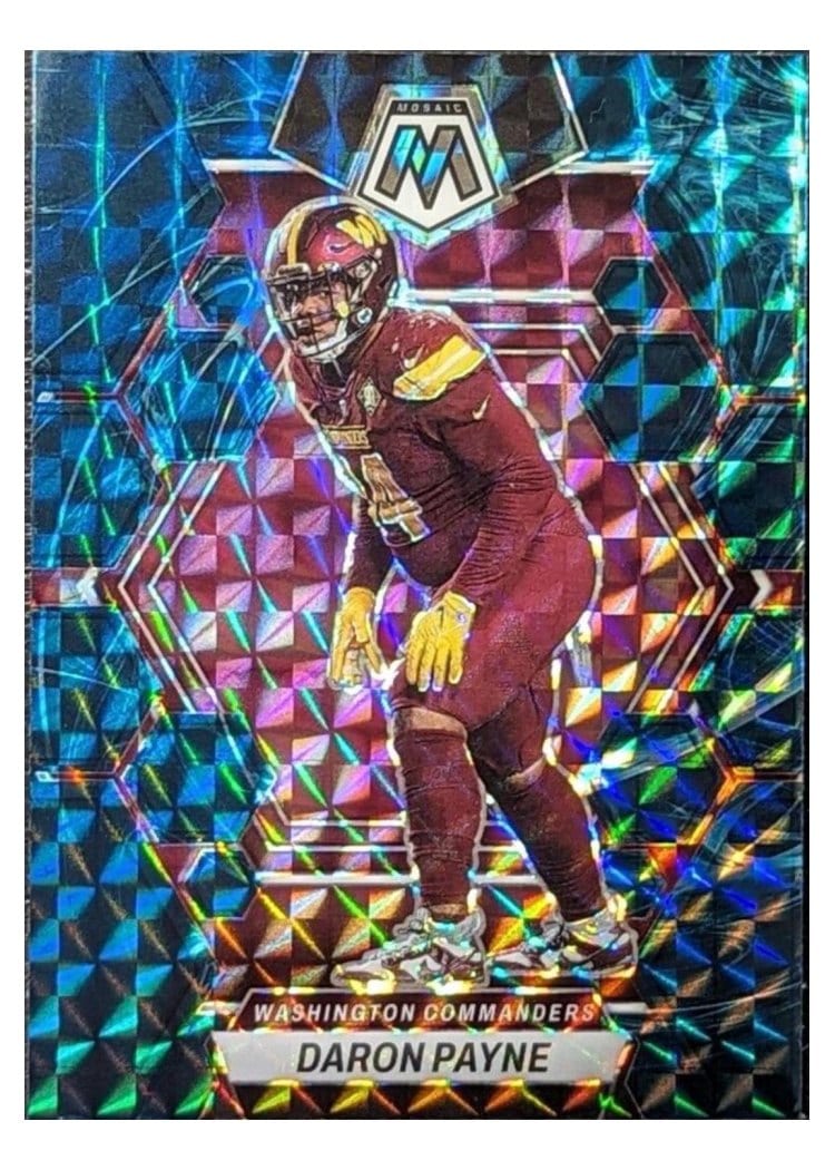 2023 Panini Mosaic Base Set Daron Payne #247 card