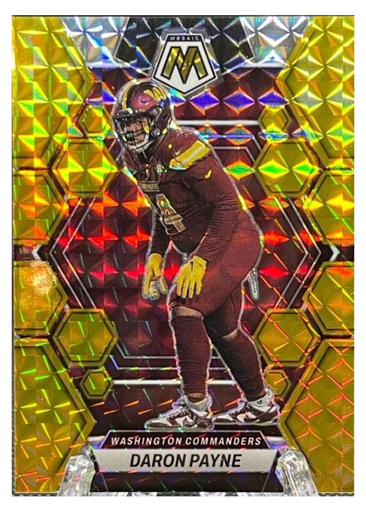 2023 Panini Mosaic Base Set Daron Payne #247 card