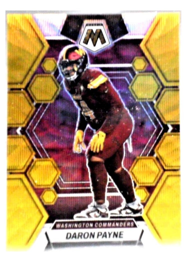 2023 Panini Mosaic Base Set Daron Payne #247 card