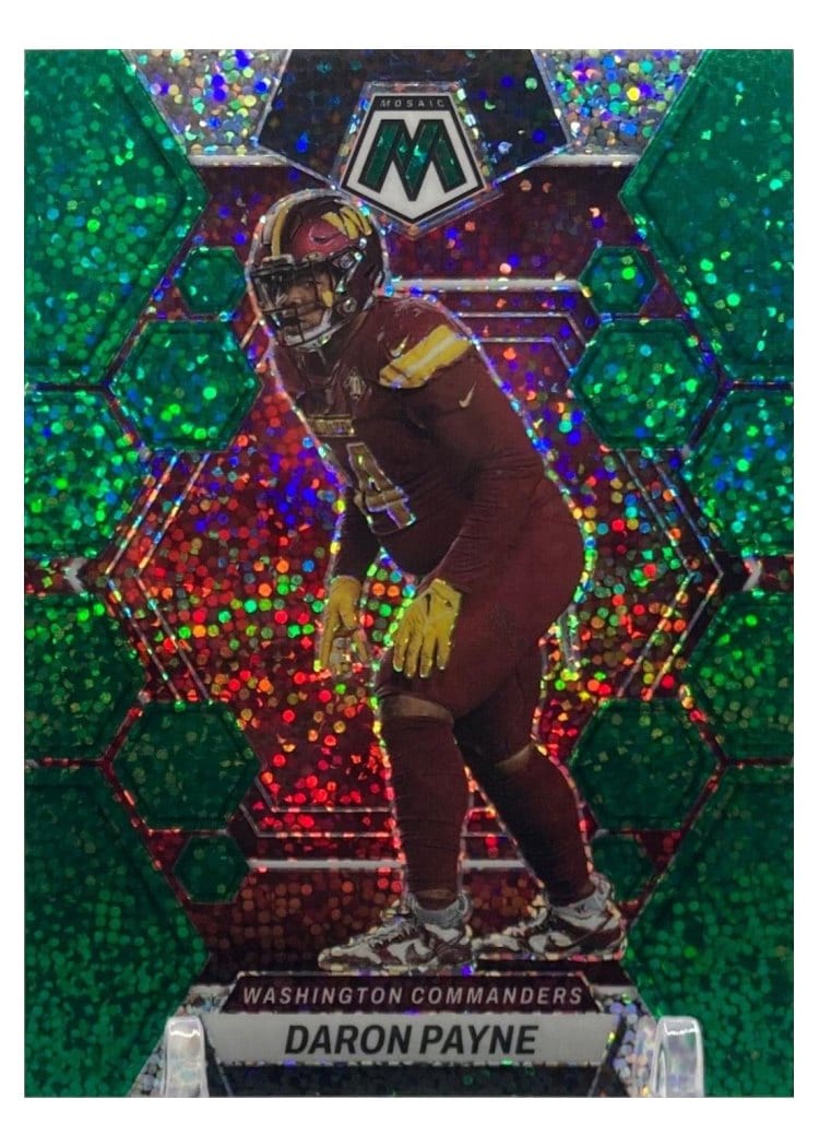 2023 Panini Mosaic Base Set Daron Payne #247 card