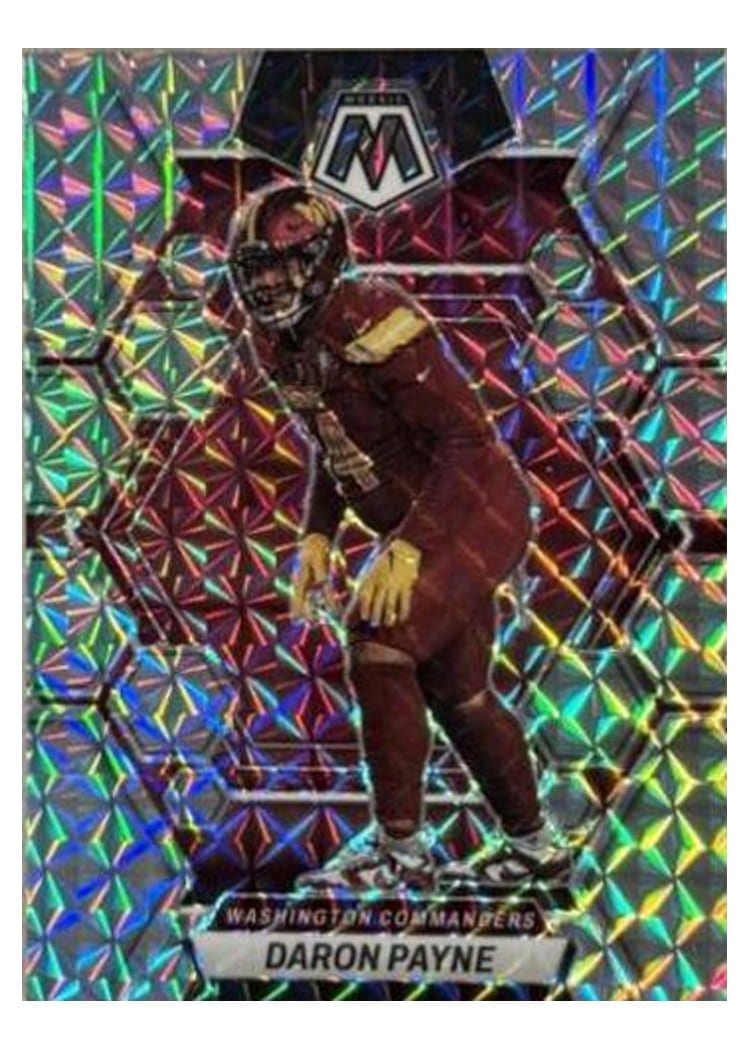 2023 Panini Mosaic Base Set Daron Payne Mosaic #247 card