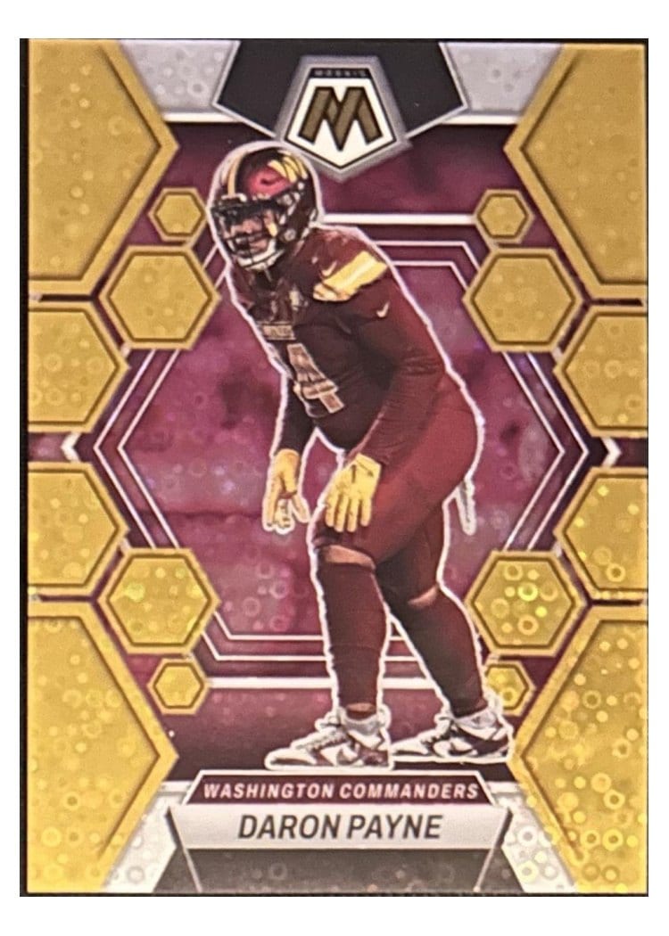 2023 Panini Mosaic Base Set Daron Payne #247 card