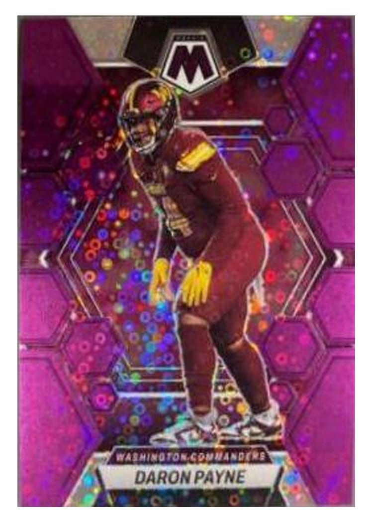 2023 Panini Mosaic Base Set Daron Payne #247 card