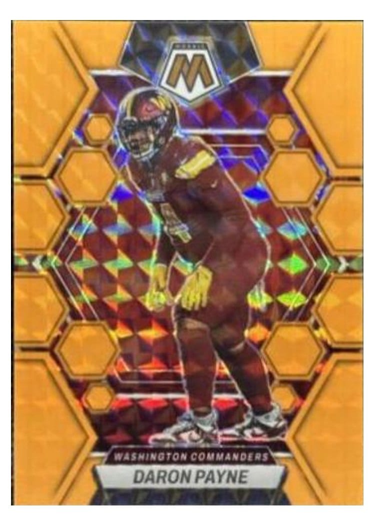 2023 Panini Mosaic Base Set Daron Payne #247 card