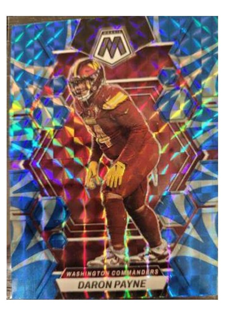 2023 Panini Mosaic Base Set Daron Payne #247 card
