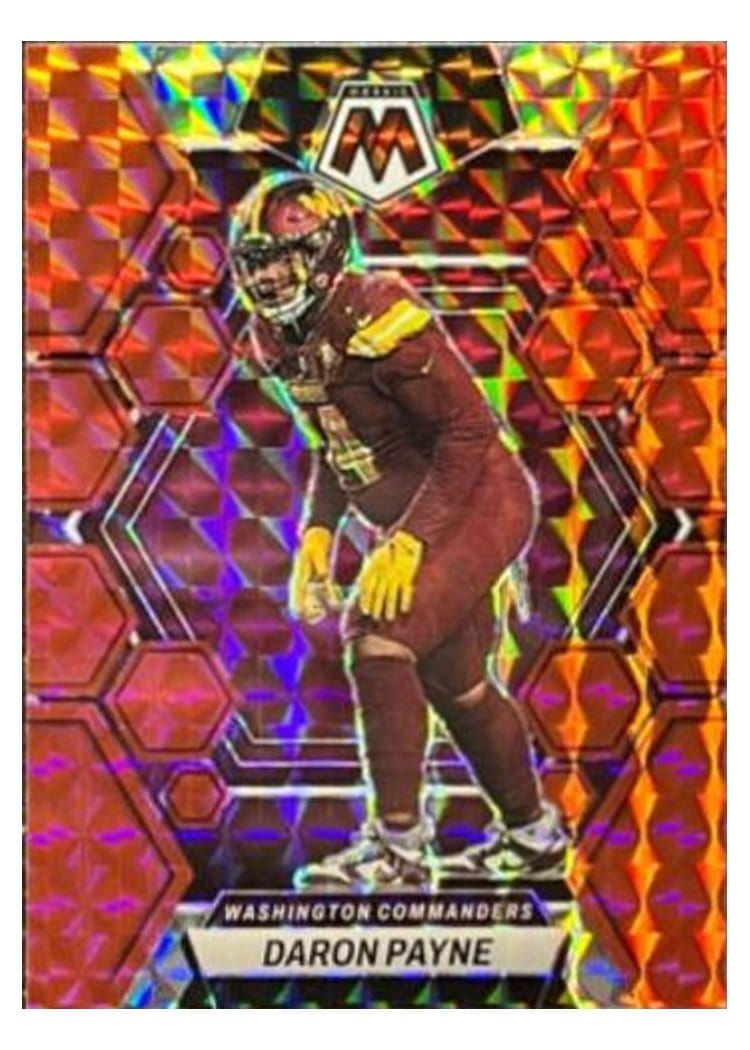 2023 Panini Mosaic Base Set Daron Payne #247 card