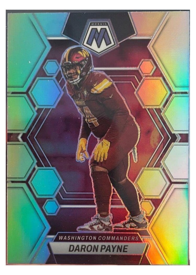2023 Panini Mosaic Base Set Daron Payne #247 card