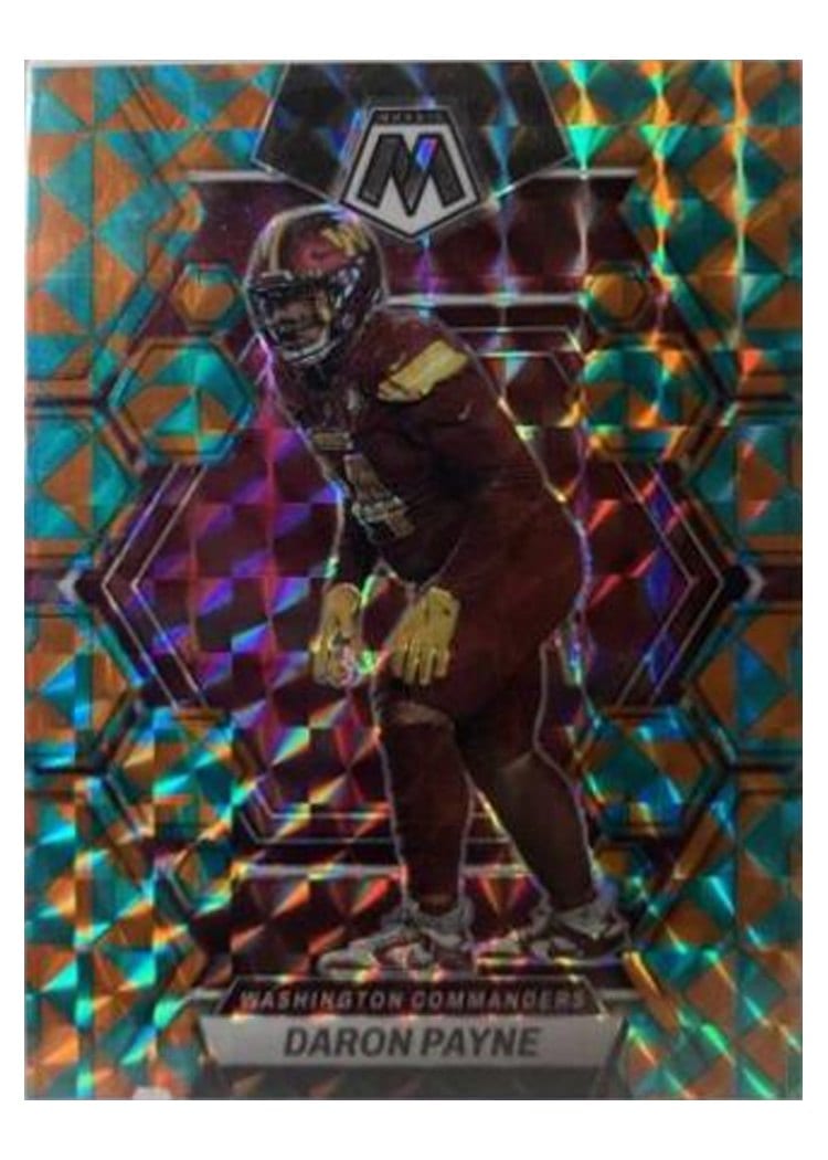 2023 Panini Mosaic Base Set Daron Payne #247 card