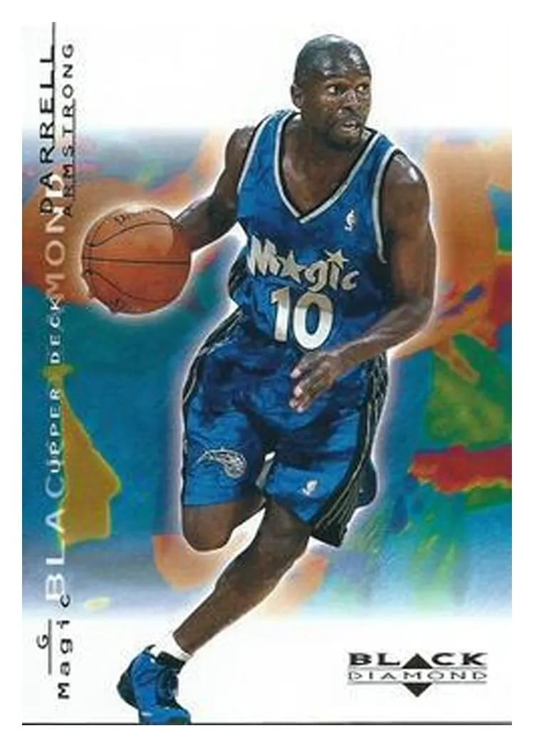 2000 Upper Deck Black Diamond Darrell Armstrong #59 card