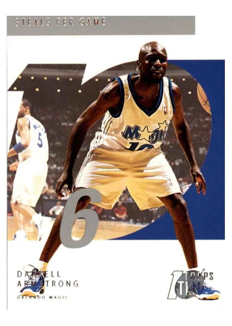 2002 Topps Ten Darrell Armstrong #56 card