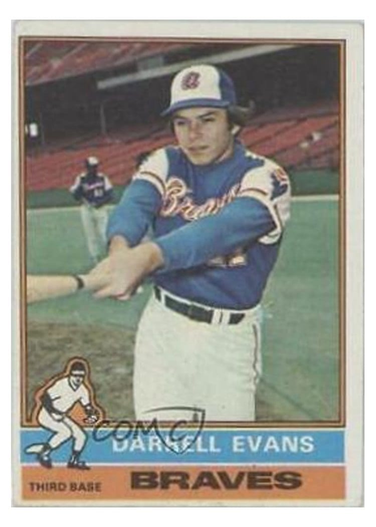1976 Topps Darrell Evans #81 card