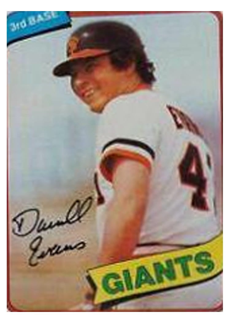1980 Topps Darrell Evans #145 card