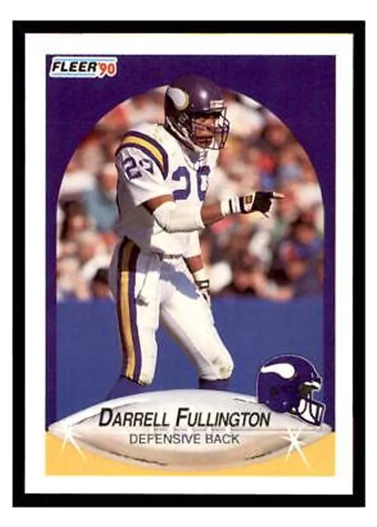 1990 Fleer Update Darrell Fullington #U-93 card