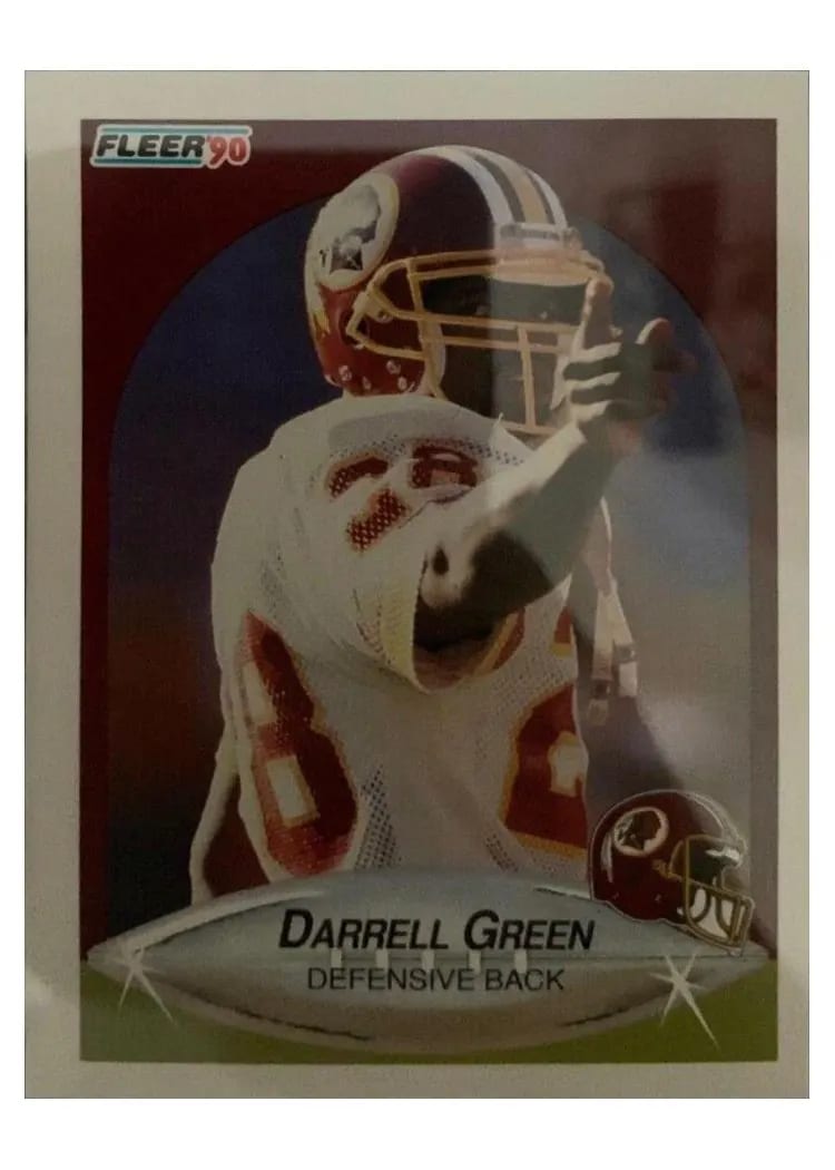 1990 Fleer Darrell Green #156 card