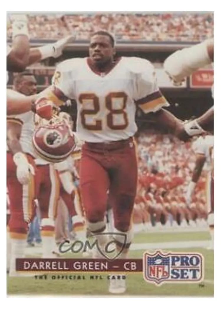 1992 Pro Set Darrell Green #77 card