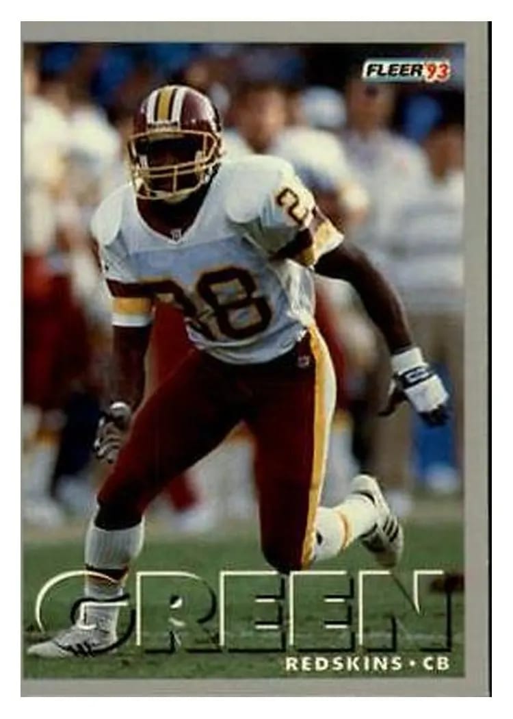 1993 Fleer Darrell Green #77 card