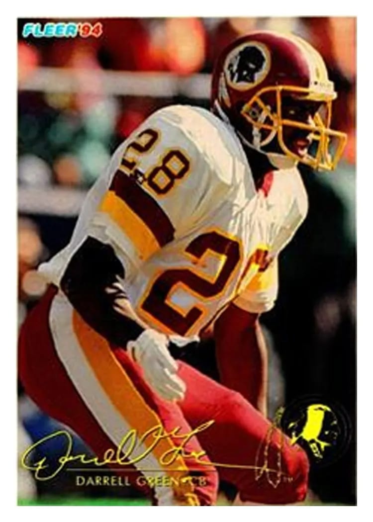 1994 Fleer Shell FACT Darrell Green #30 card